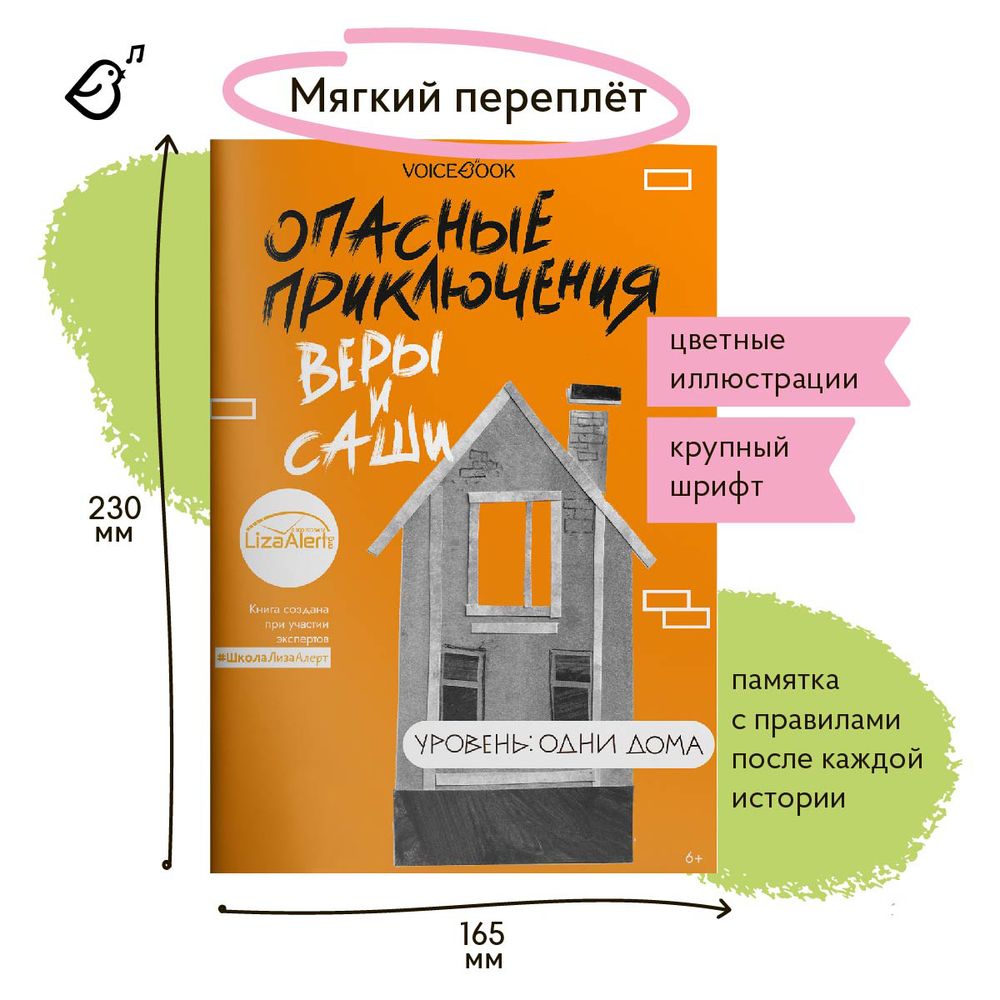 Уровень «Одни дома» книга в мягкой обложке. Опасные приключения Веры и Саши