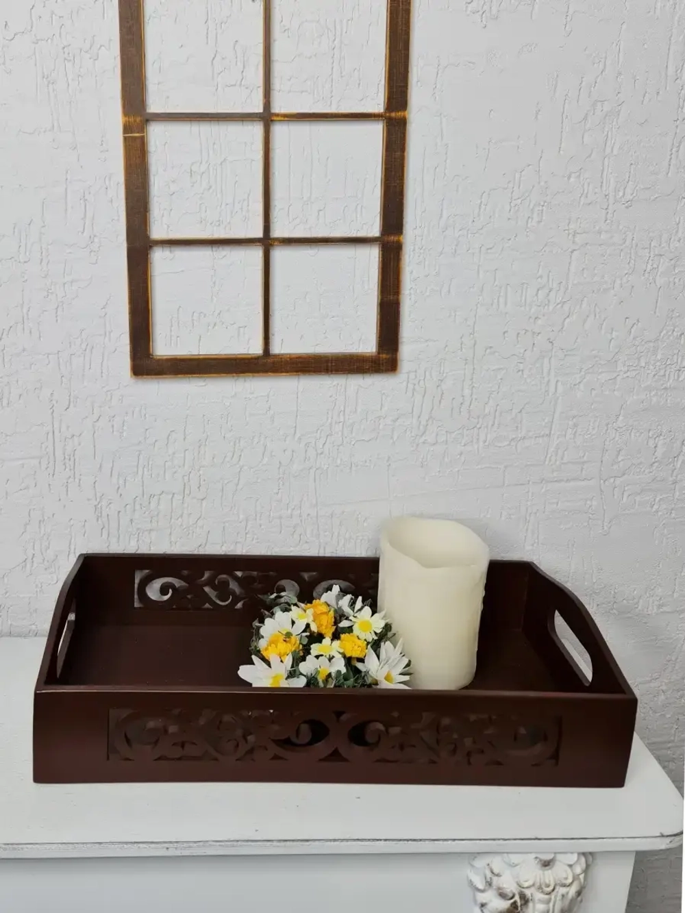 Поднос деревянный