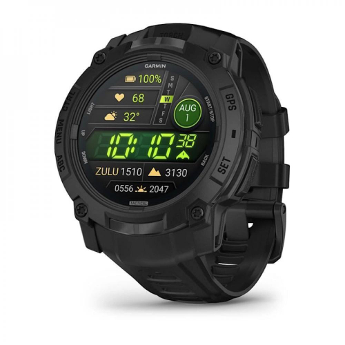 Умные часы Garmin Instinct 3 Amoled Tactical 50 mm black with black band