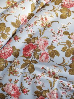 Простынь на резинке перкаль Сказка "Прохоровская роза (новая)" 90x200 см