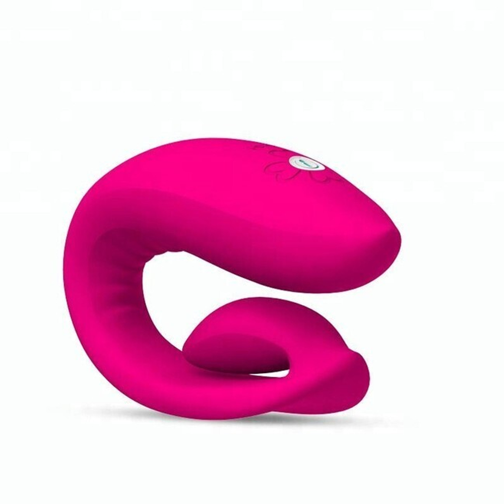 Вибромассажер клиторальный со стимуляцией G точки Vicki Clitoral and G-Spot Couple Vibrator Smartphone App (Цвет: розовый)