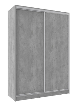 Шкаф-купе двухдверный 1600 Домашний Atelier светлый