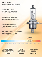 Галогеновый лампы OSRAM H4
