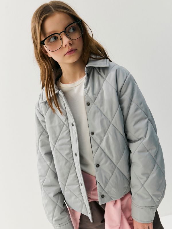 Куртка стеганая укороченная 