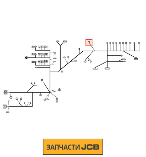 Жгут проводов JCB 334/J2995