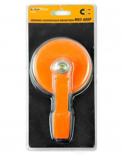Клемма заземления магнитная МКЗ-400Р FoxWeld 5398