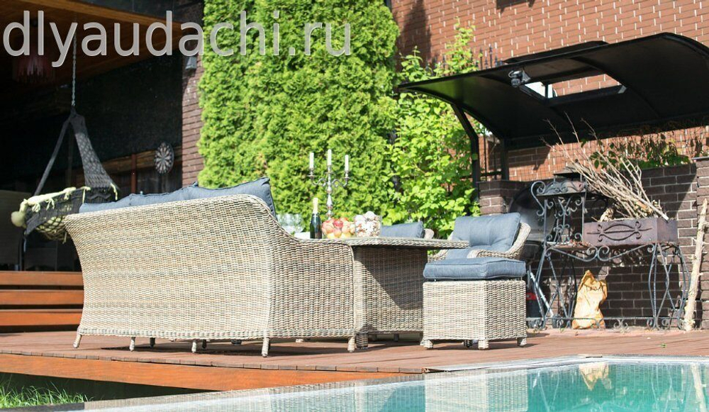 САРДИНИЯ комплект мебели из искусственного ротанга