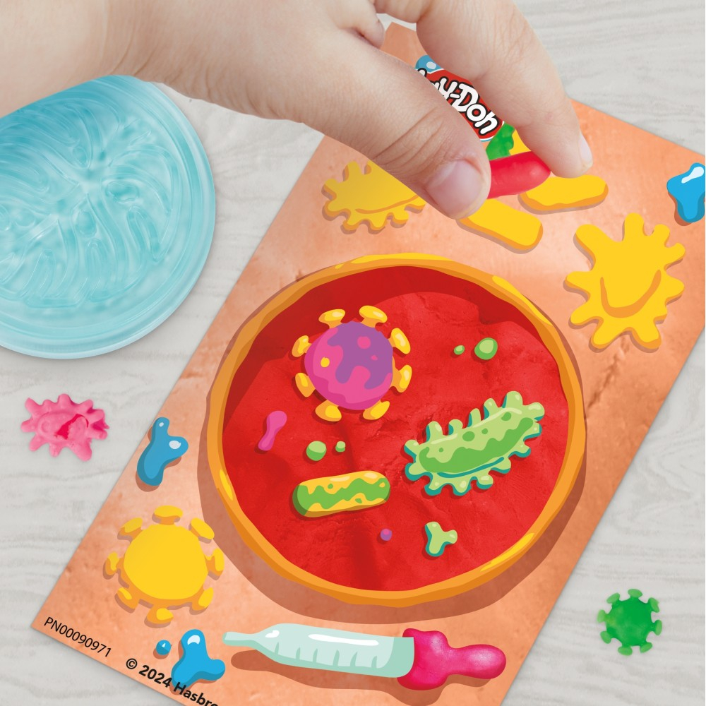 Play-Doh - Пластилин Микроскоп с подсветкой Набор с аксессуарами G0494
