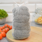 Мочалка для мытья посуды стальная (10шт в упаковке) 10гр