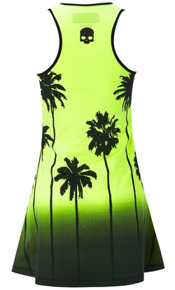 Теннисное платье Hydrogen Palm Tank Dress Woman - fluo yellow