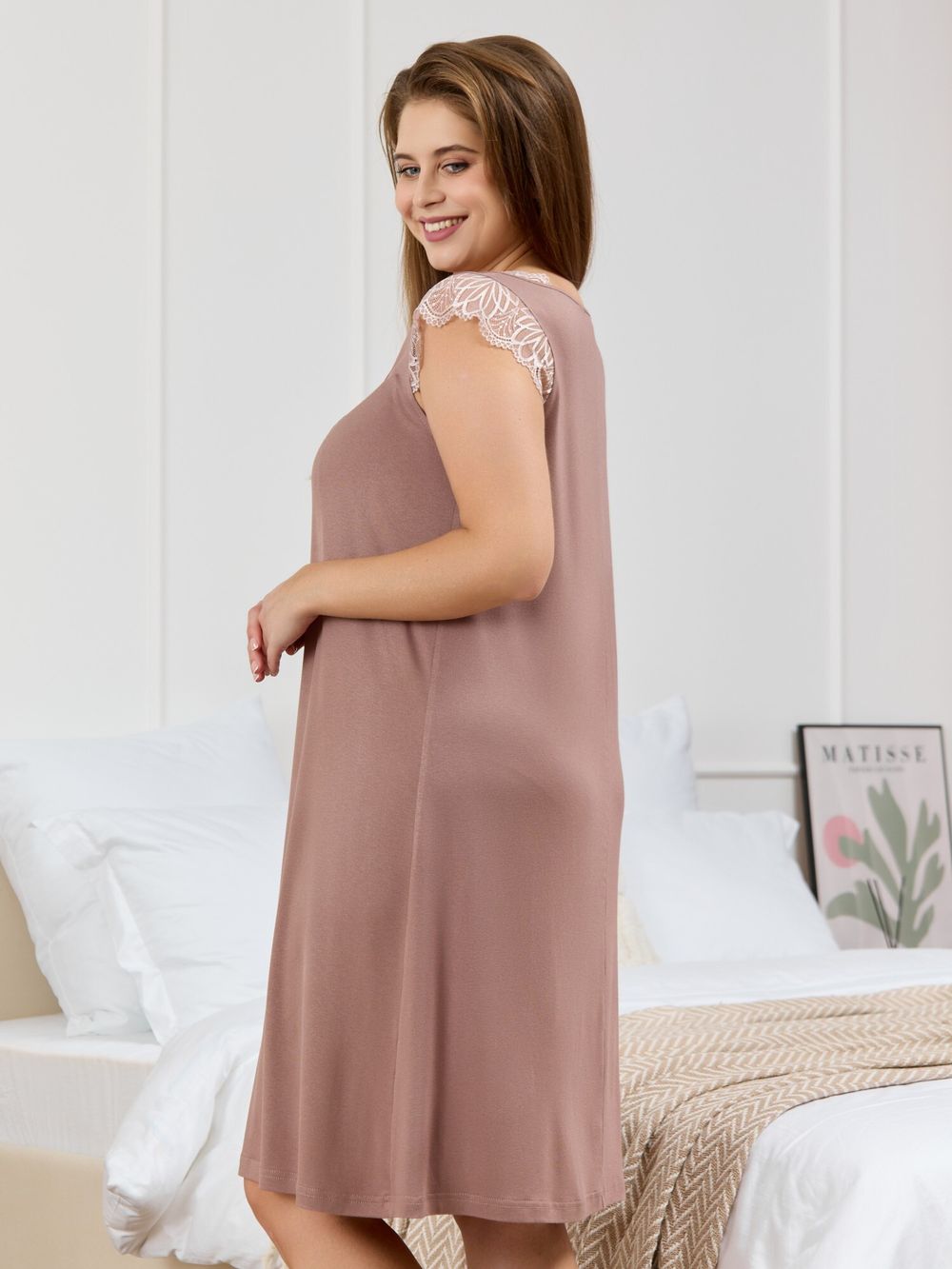 Ночная сорочка Ависта Виотекс КАПУЧИНО