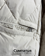 Универсальная куртка в изысканном цвете слоновой кости