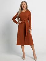 Платье Парижанка НЬЮ (терракотовое) П15067-10М LT Collection