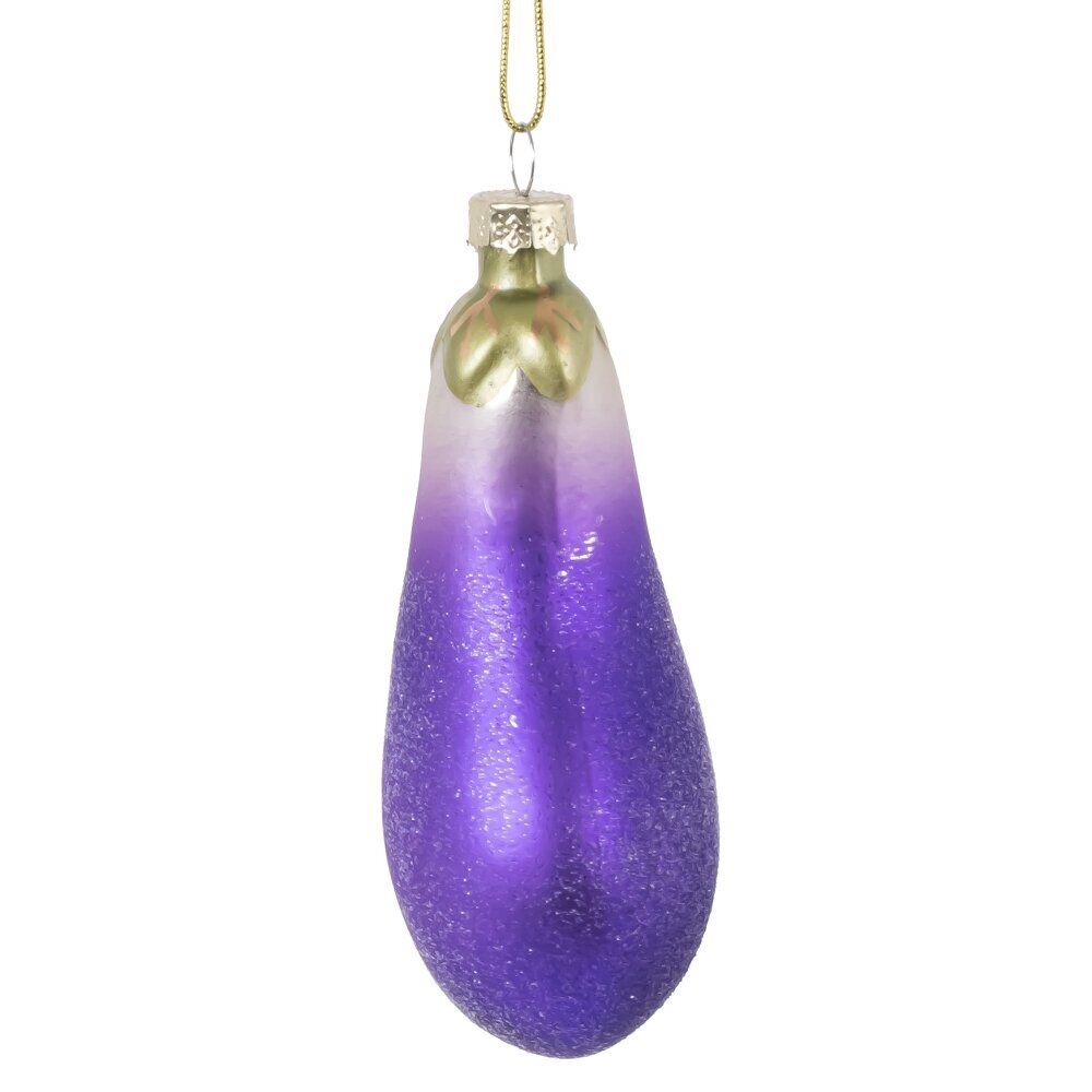 GAEM Украшение новогоднее "Баклажан", L4 W4 H10 см