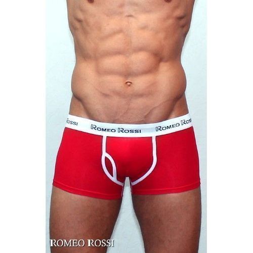 Мужские трусы хипсы красные Romeo Rossi RR365-8 Boxer Brief