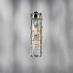 722030 Люстра LIMPIO 4х6W(led) G9 ХРОМ/ПРОЗРАЧНЫЙ