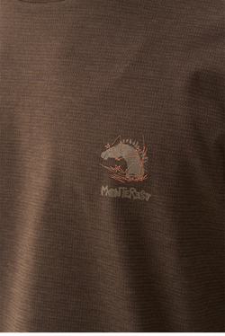 Лонгслив Nothomme Monterest Quick Drying коричневый