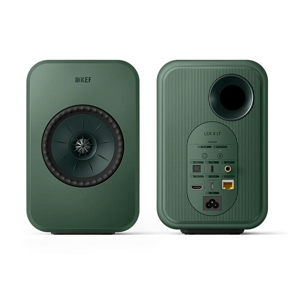 KEF LSX II LT Sage Green активная беспроводная полочная акустическая система (пара)