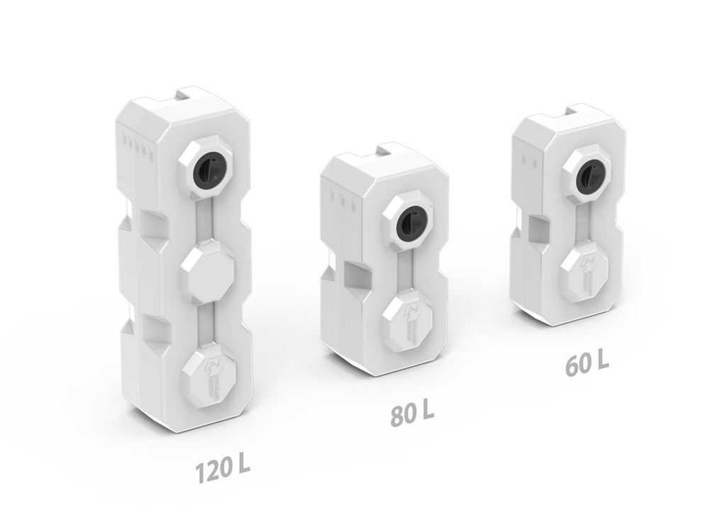 Ёмкость пластиковая пищевая Полимер-Групп T 60 л. прямоугольные (795x395x262см;4,3кг;белый) - арт.559030
