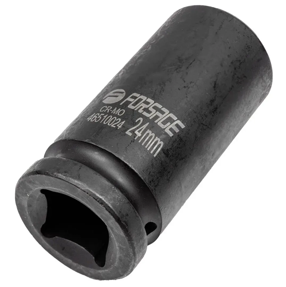 Головка ударная глубокая 24мм 3/4''6гр. Forsage F-46510024