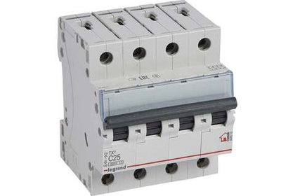 Автоматический выключатель C25A 4П 6000 Tx3 Legrand