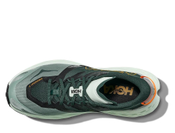 Мужские беговые кроссовки Hoka Speedgoat 7 M Зелёно-оранжевые