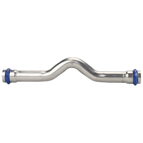 Обвод VARMEGA двухраструбный Inox Press 28x28