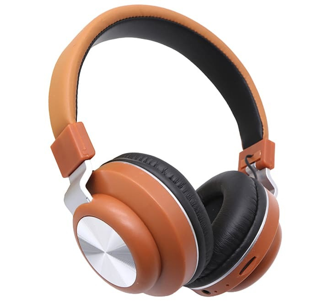 Мят.уп. Полноразмерные Bluetooth наушники LS-500 (коричневый) нет гарантии