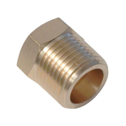 WDK-284MFB Адаптер, резьба 1/4"-3/8" PT, F-M (внутренний/внешний), латунь