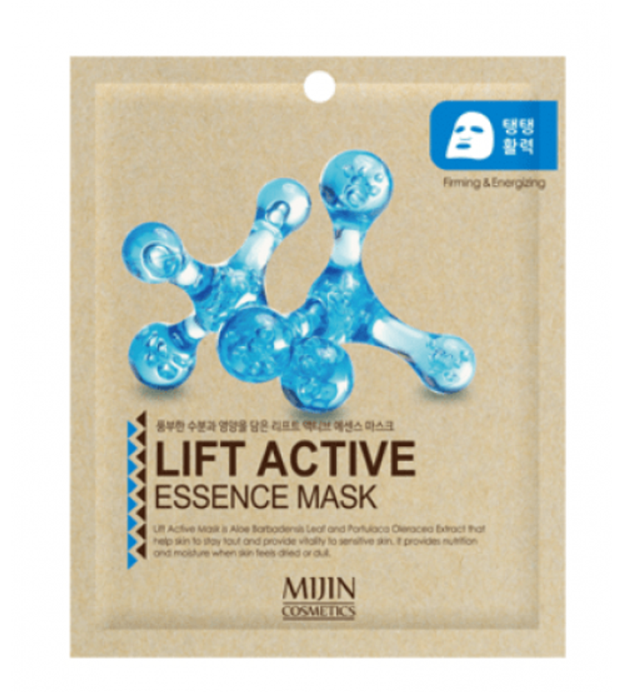 Маска для лица тканевая лифтинг эффект MJCare Lift Active Essence Mask