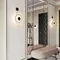 4312/5WL MIDCENT ODL22 351 светлый/черный мрамор/черный металл Настенный светильник IP20 LED 10W 525Лм 3000K NAXOS