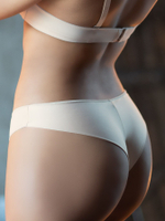 Базовые женские трусики-бразилиана (Размер: S) (Цвет: черный)