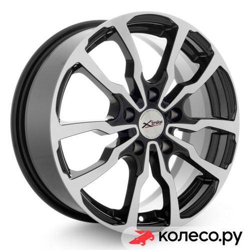 X-117 6.5x16/5*114.3 D67.1 ET45 BK/FP