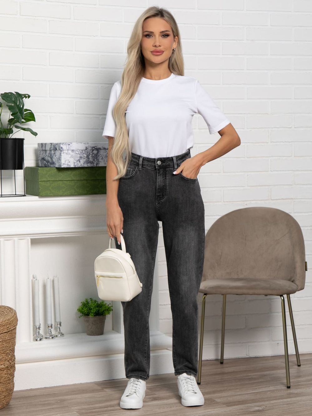 Джинсы Истод лайт (серые) Б15437-12М LT Collection