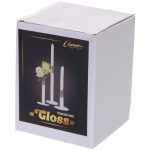 Подсвечник «GLOSS» 8*10 см, Белый/золото