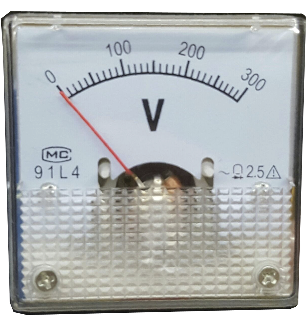 Вольтметр генератора (&lt;300-В, малый, тип:1) [AEZ]