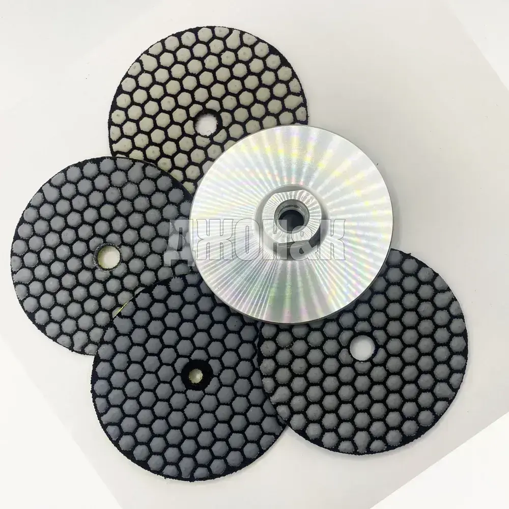 круг шлифовальный черепашка диск по керамограниту 100 мм, p400, p150, р100, р50 + тарелка опорная