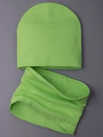 Шапка детская осенняя и снуд