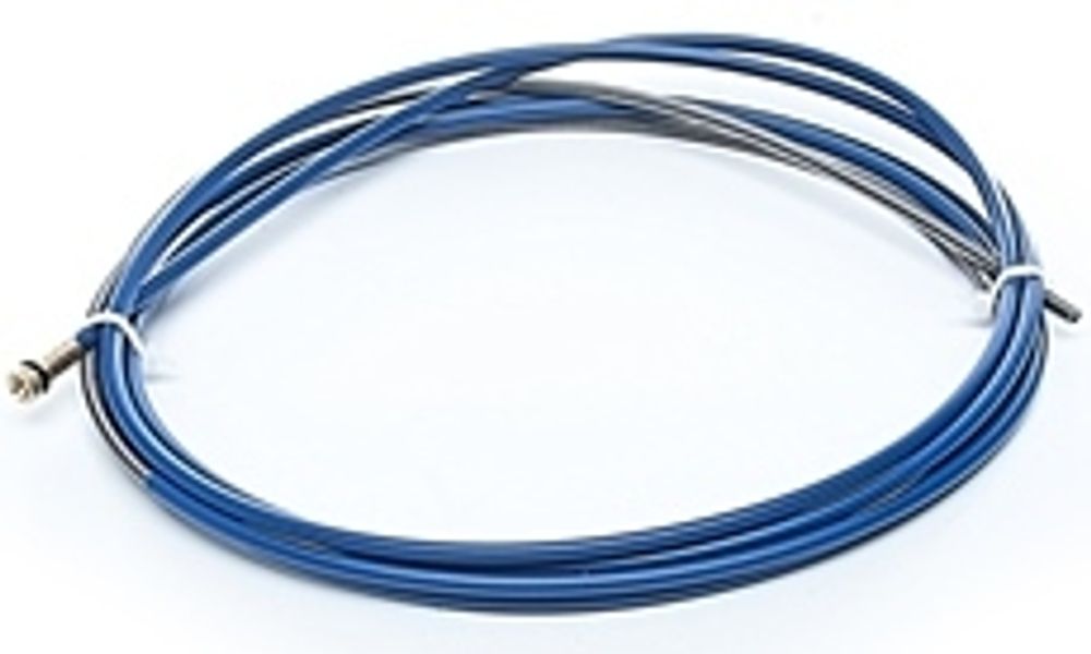 Канал стальной 0,8-1,0 мм, 5.4м (голубой) (спираль)