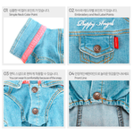 406 PA-OW Джинсовка с рукавами / куртка джинсовая