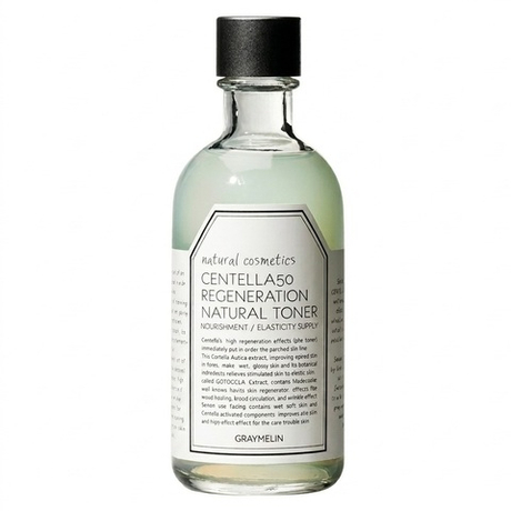 Восстанавливающий тонер с экстрактом центеллы Graymelin Centella 50 Regeneration Natural Toner, 130мл