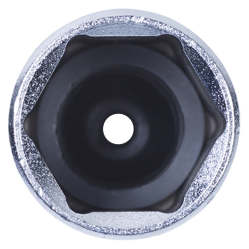 KING TONY (363521) Головка свечная шестигранная 3/8", 21 мм, резиновый фиксатор