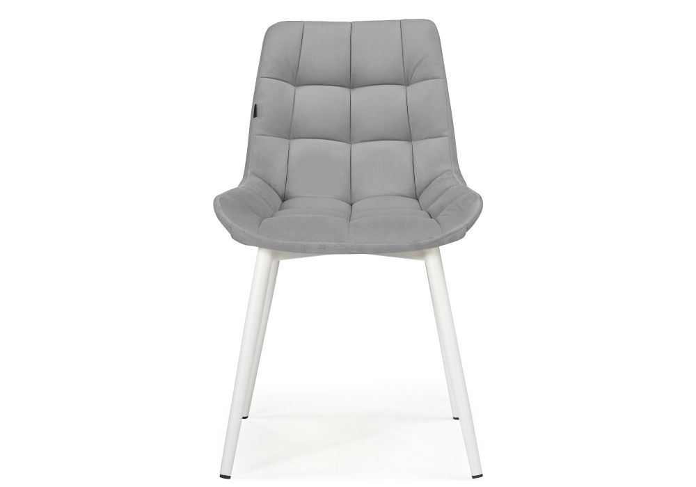 Стул на металлокаркасе Алст velutto 12 / белый