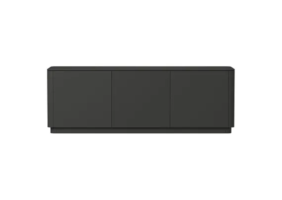 Тумба Tammi 3 двери ширина 180 см (черный)