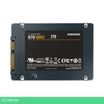 SSD диск Samsung 870 QVO 2TB (MZ-77Q2T0BW)
