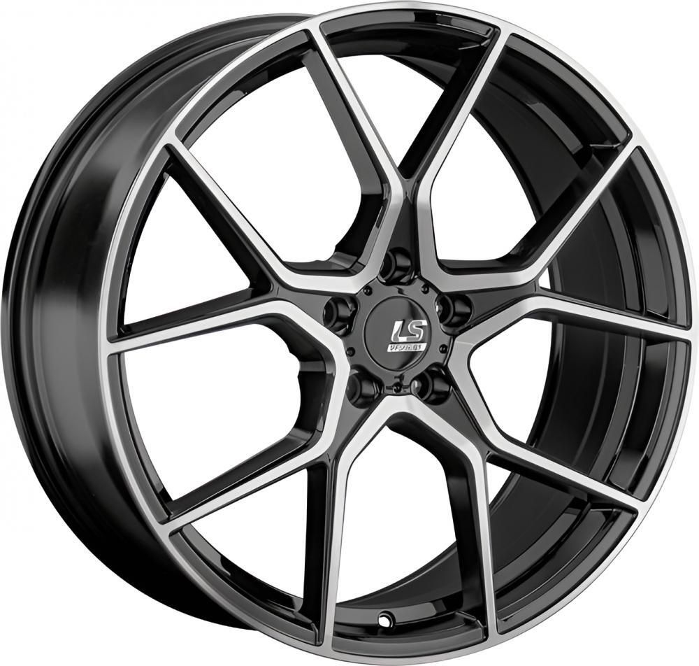 LS FlowForming RC72 9x20 5x127 ET 45 Dia 71.6 (BK)