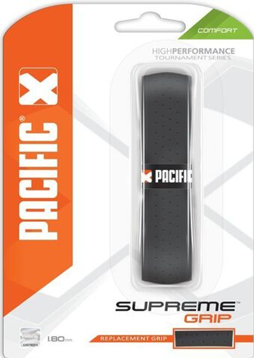 Намотки теннисные базовая Pacific Supreme Grip black 1P