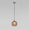 Подвесной светильник Eurosvet Ice 50239/1 коньячный