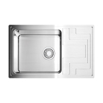 Мойка Omoikiri Mizu 78-LB-IN нерж. сталь | Нержавеющая сталь