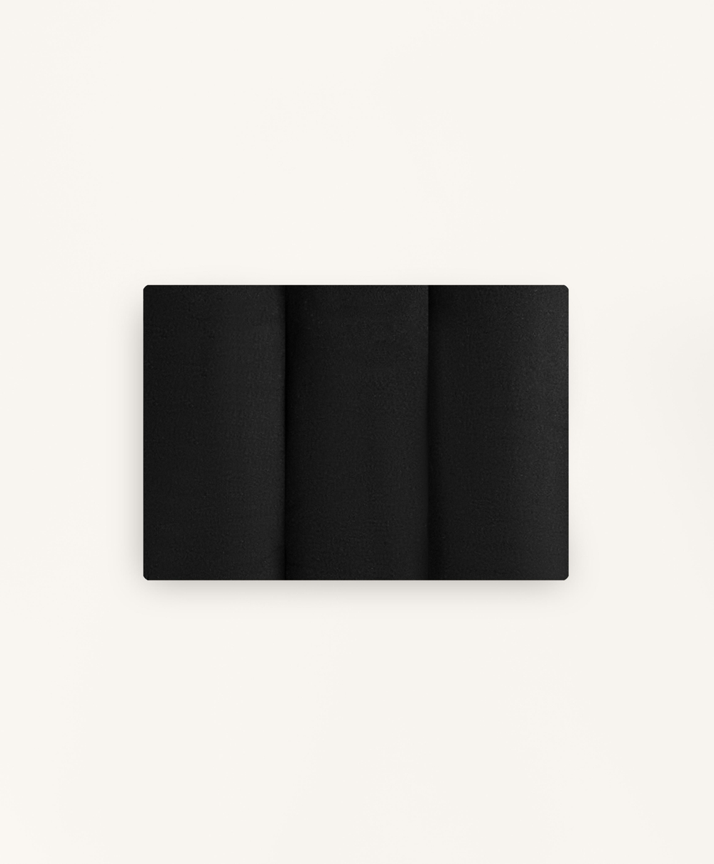 OYSHO Набор из трех пар классических трусов с V-образным вырезом из полиамидной смеси, черный